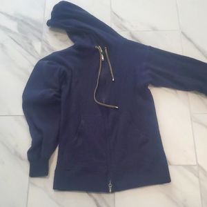 Adam ~zip up hoody ~outside material  100%cashmere inside 100%cotton